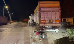 Manisa’da motosiklet park halindeki tıra çarptı: 1 ölü