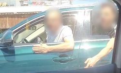 Trafikteki tartışma taşlı saldırıya dönüştü
