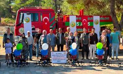 Gördesli kadın üreticilere çapa motoru desteği