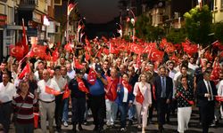 Demirci'de Kurtuluş Festivali kortej yürüyüşüyle başladı
