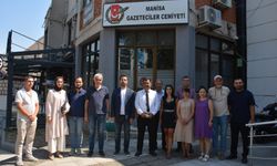 Engin Uzun'dan Manisa Gazeteciler Cemiyeti'ne ziyaret
