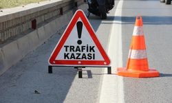 Manisa'da kaza yerinde tedbir alan karayolları görevlisine otomobil çarptı