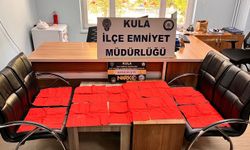 Manisa'da durdurulan araçta A4 bonzai ele geçirildi