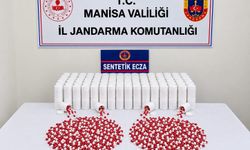 Manisa'da kırsala gizlediği binlerce sentetik hapla yakalandı
