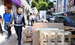 Manisa'da kaldırımlar denetleniyor