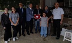 Manisa'da şehit ailesine vefa ziyareti