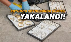 Kuyumcu soygununda şüpheli yakalandı