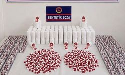 Manisa'daki uyuşturucu operasyonunda binlerce hap ele geçirildi