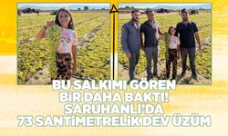 Manisa'da dev üzüm salkımı: Tam 73 santimetre!