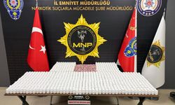 Manisa'da yapılan operasyonlarda 57 bin uyuşturucu hap ele geçirildi