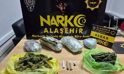 Manisa'da 1 kilo esrarla yakalanan şüpheli tutuklandı