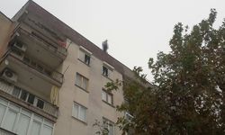 Manisa'da bir şahıs 6. katta intihar girişiminde bulundu