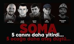 Soma’da 5 işçi hayatını kaybetti