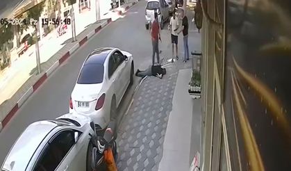 Manisa'daki çiçekçi cinayeti güvenlik kameralarına yansıdı