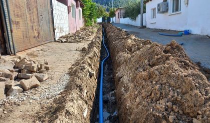 Manisa'da bir mahalle daha kesintisiz içme suyu hattına kavuştu