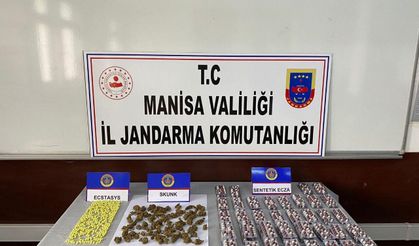 Manisa'da uyuşturucu imalathanesine baskın