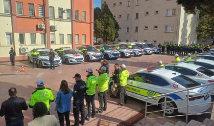 Salihli Emniyetine 17 yeni araç