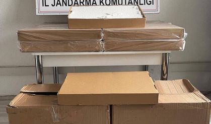 Kula’da 80 bin adet kaçak sigara ele geçirildi