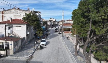 Manisa Büyükşehir Belediyesi Zeytinliova’nın sokaklarını yeniledi