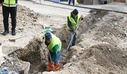 Demirci'de altyapı çalışmalarında sona gelindi