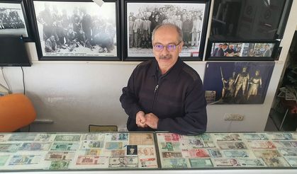 Manisalı fotoğrafçının para koleksiyonu ilgi görüyor