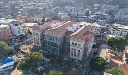 Soma Hükümet Konağı'nın yapımında sona geliniyor