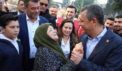 Özgür Özel Ahmetli'de