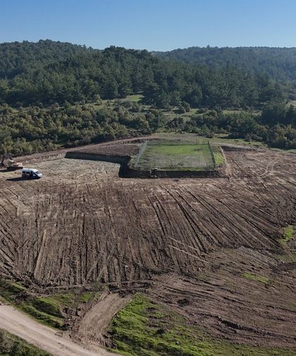 Yunusemre Belediyesi'nden Yuntdağı'na şantiye