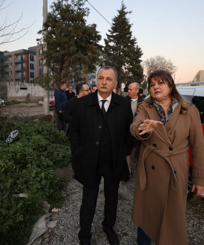 Semih Balaban Muradiye’deki altyapı çalışmalarını inceledi