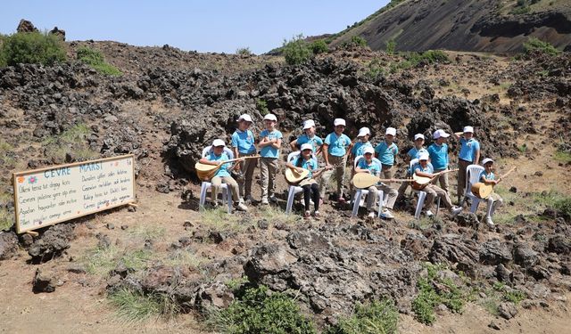 Dünya Çevre Günü etkinliği Kula jeopark alanında düzenlendi