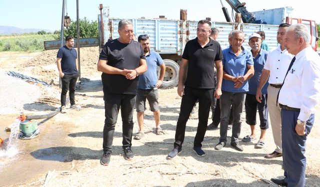 Salihli Dombaylı Mahallesi'ne yeni içme suyu sondajı