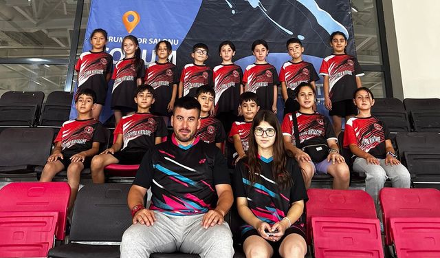 Kulalı minik badmintoncular başarıya imza attı