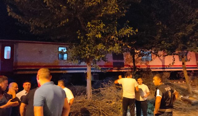 Manisa'da 2 kardeşe yolcu treni çarptı