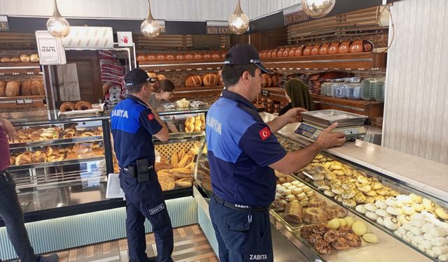 Salihli Belediyesi Zabıta Müdürlüğü fırın ve pastaneleri denetledi