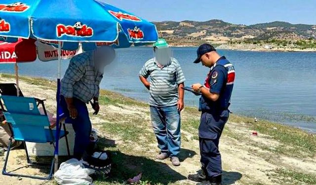 Manisa'da kaçak balıkçılara ceza yağdı