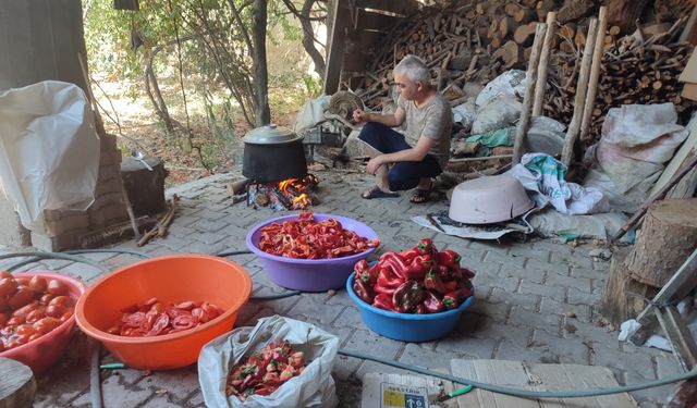 Gördes’te kış hazırlıkları başladı