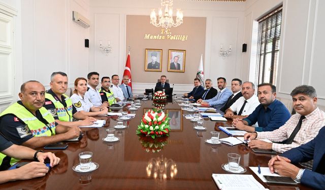 Manisa'da 2024-2025 Eğitim Öğretim Yılı öncesi toplantı yapıldı