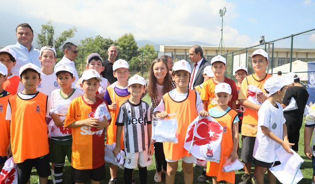 Şehzadelerli öğrenciler, spor okullarında yazı dolu dolu geçirdi