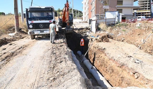 Turgutlu'da 3 bin kişinin altyapı ihtiyacı karşılanıyor