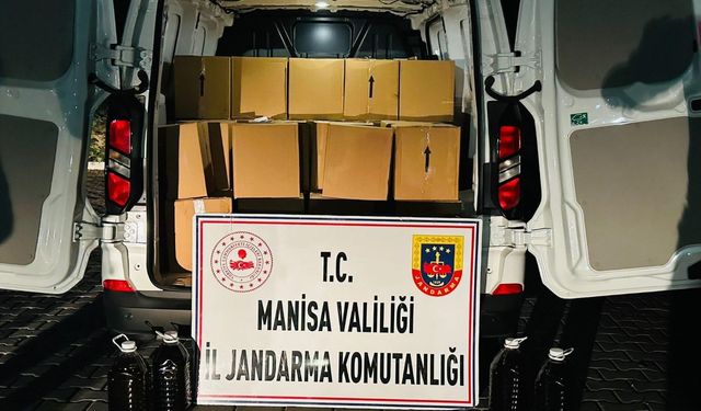 Manisa'da 2 bin litre sahte zeytinyağı ele geçirildi