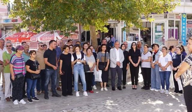 Manisalı kadınlardan şiddete hayır protestosu