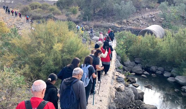 TURBELDAK ekibi Aigai Antik Kenti'ni gezdi