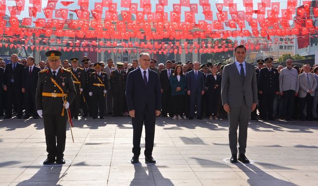 Manisa'da cumhuriyetin 101. yılı kutlamaları başladı