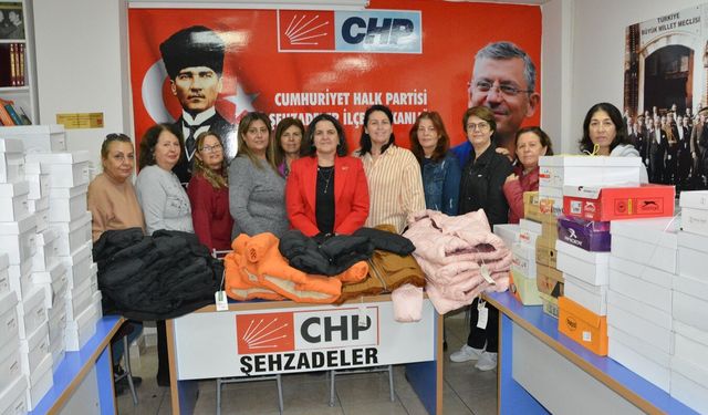 CHP Şehzadeler İlçe Kadın Kolları'ndan yürekleri ısıtan proje