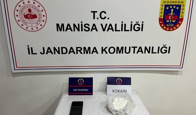 Manisa'da kokainle yakalanan şahıs tutuklandı