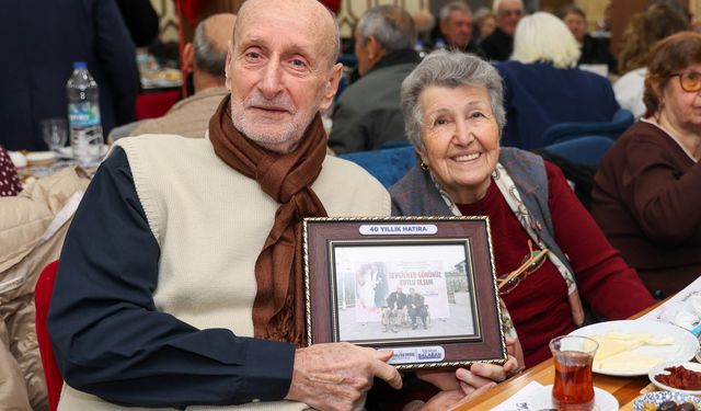 Aşkta 40 yılı devirenler 14 Şubat’ta bir araya geldi