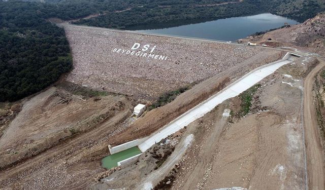 Beydeğirmeni Barajının yapımı tamamlandı