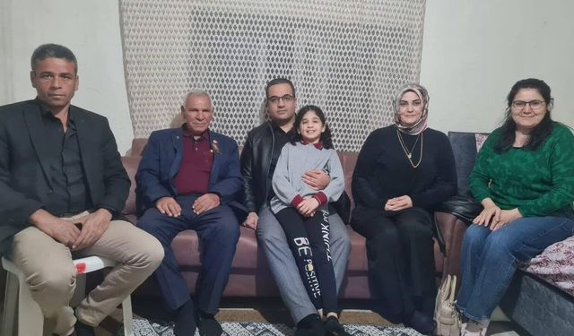 Kaymakam Dalak'tan şehit kızı ve gaziye ziyaret