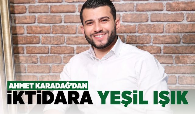 İYİ Partili Karadağ’dan iktidara destek!