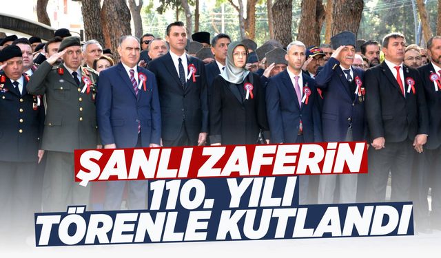 Manisa'da büyük zaferin yıldönümünde şehitler anıldı